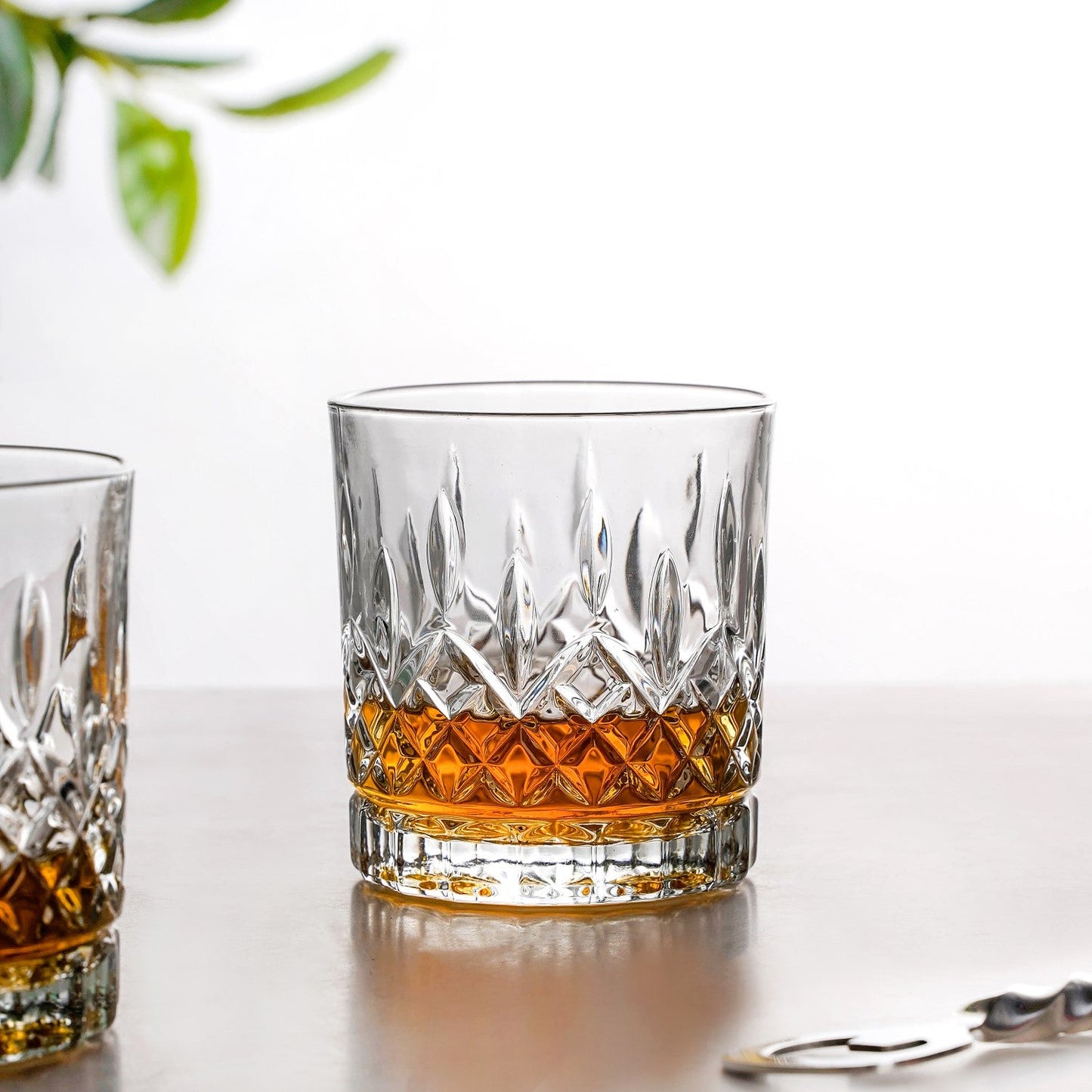 old Fashioned Whiskey Glass Large Set Of 6 350ml