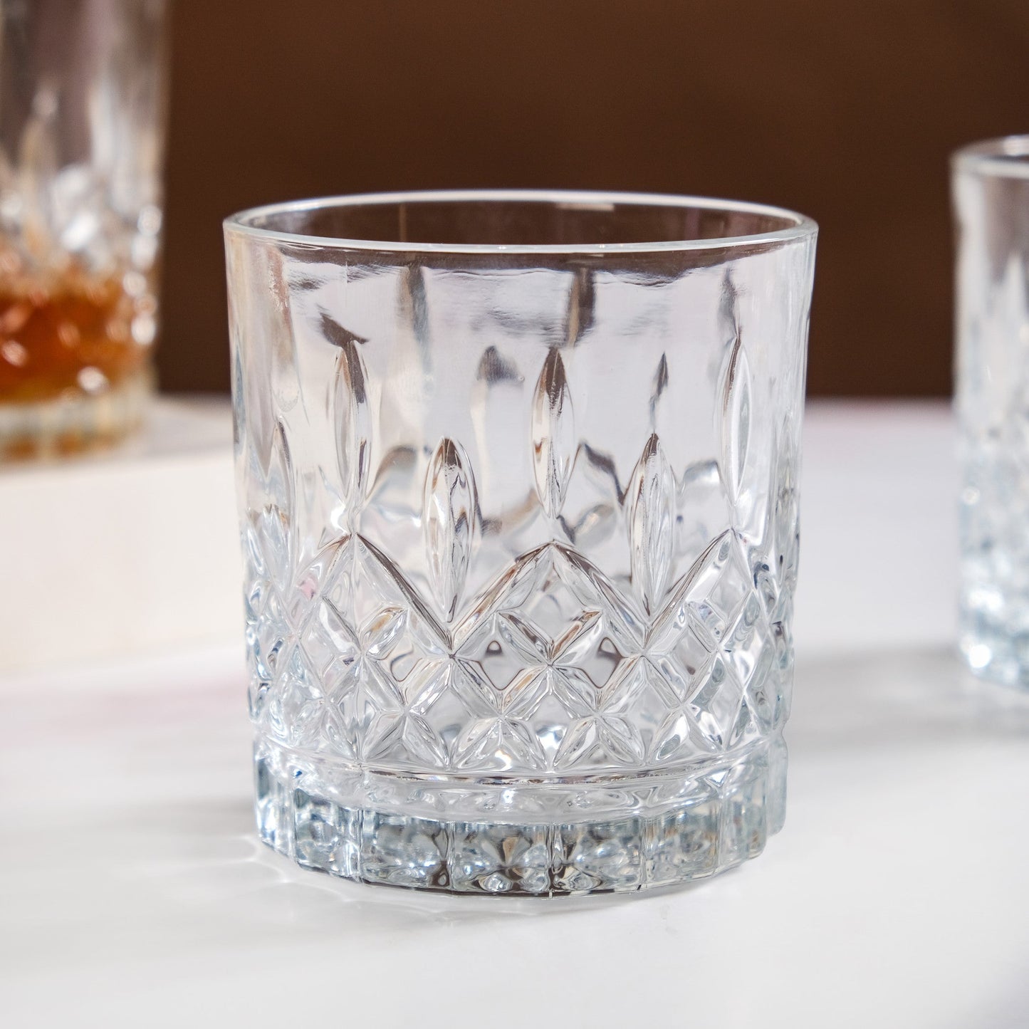 old Fashioned Whiskey Glass Large Set Of 6 350ml